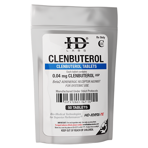 HD Clenbuterol - 50 Tabs