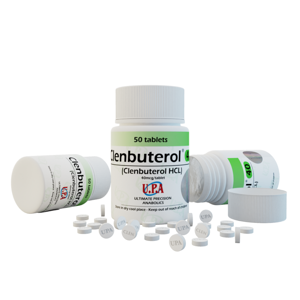 UPA Clenbuterol Tabs - 50 Tabs